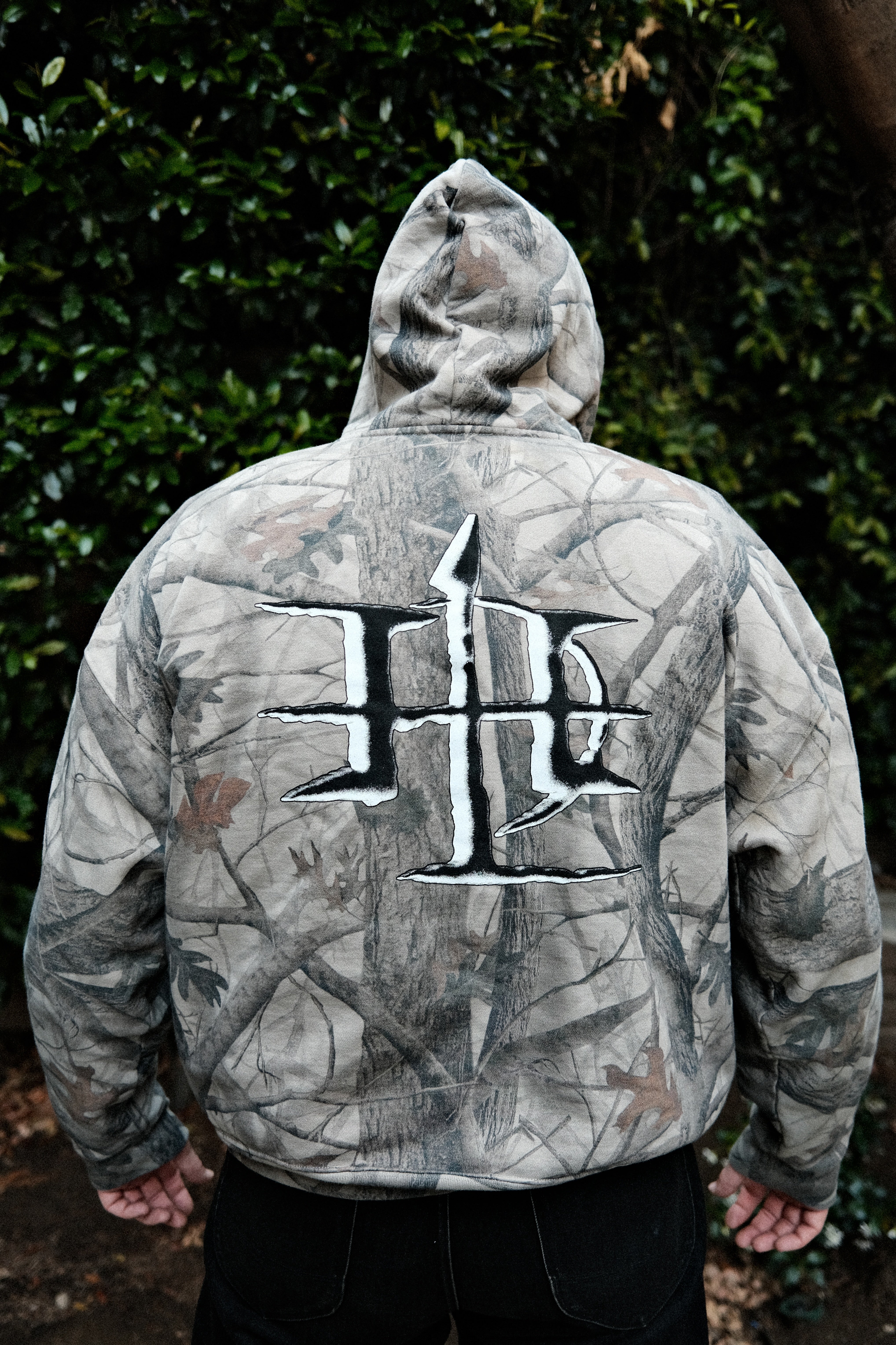 Hardlore - Logo Camo Zip Up Sweatshirt **PREORDER**
