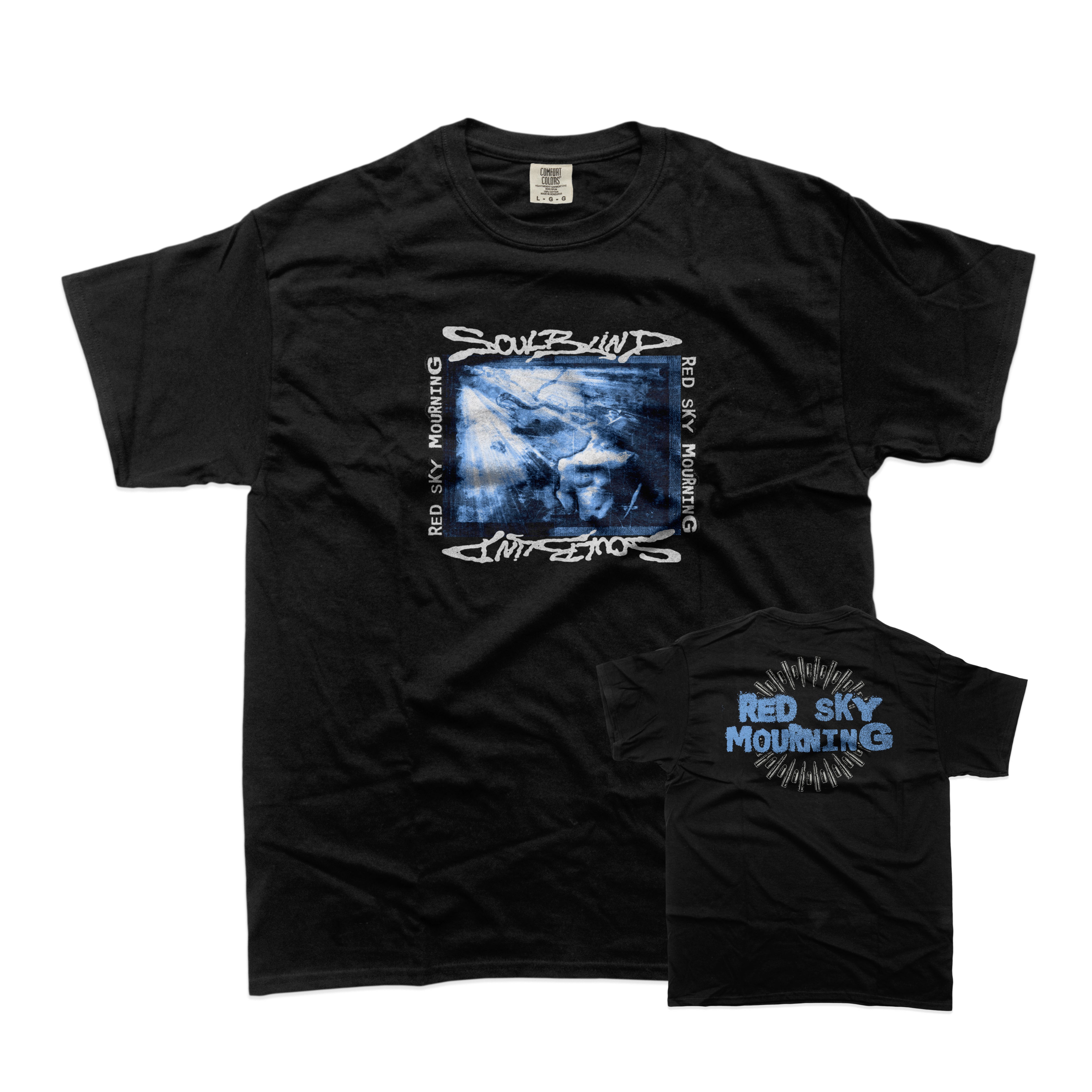 Soul Blind - Red Sky Mourning Cover T-Shirt **PREORDER**