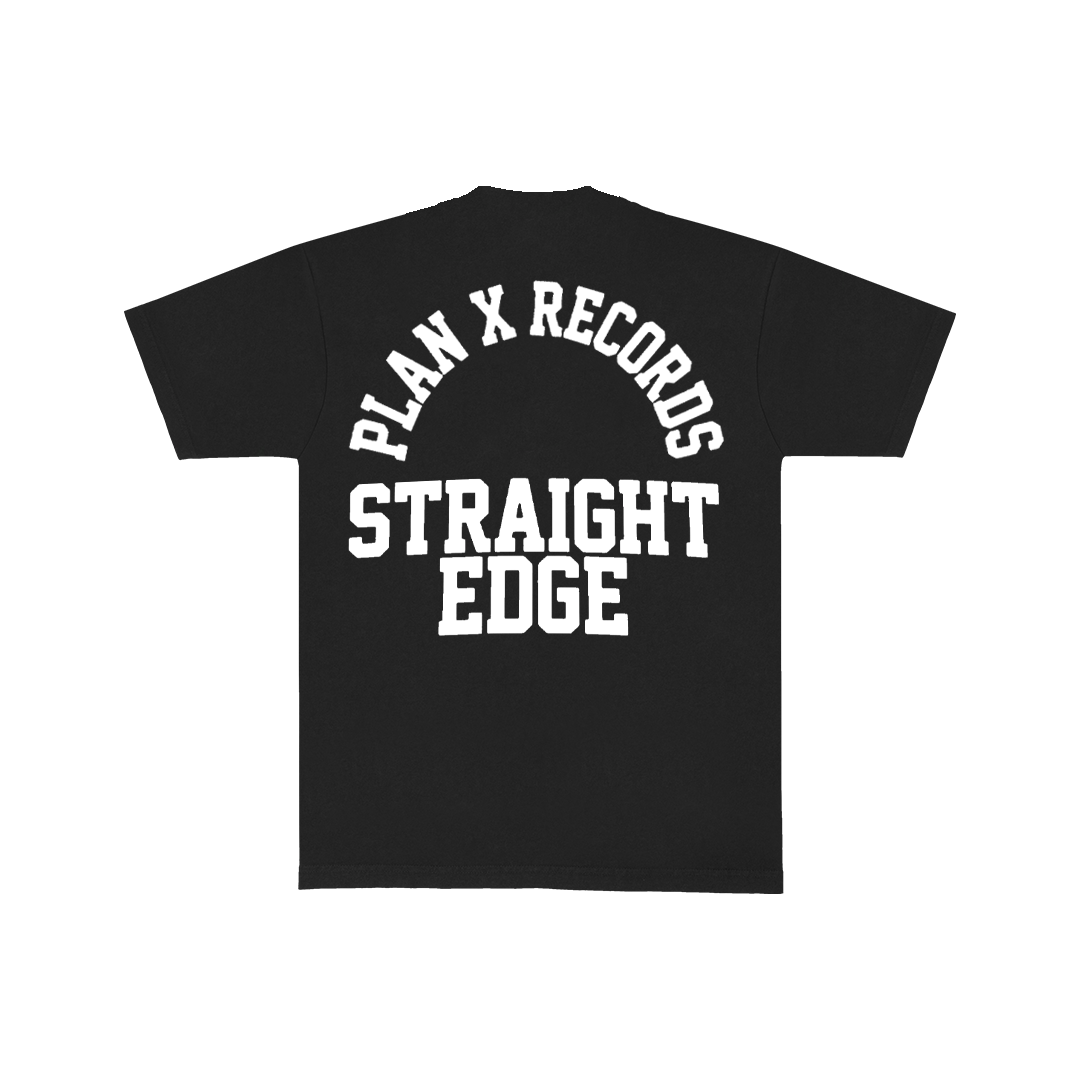Plan X - Pocket Logo Black T-Shirt **PREORDER**