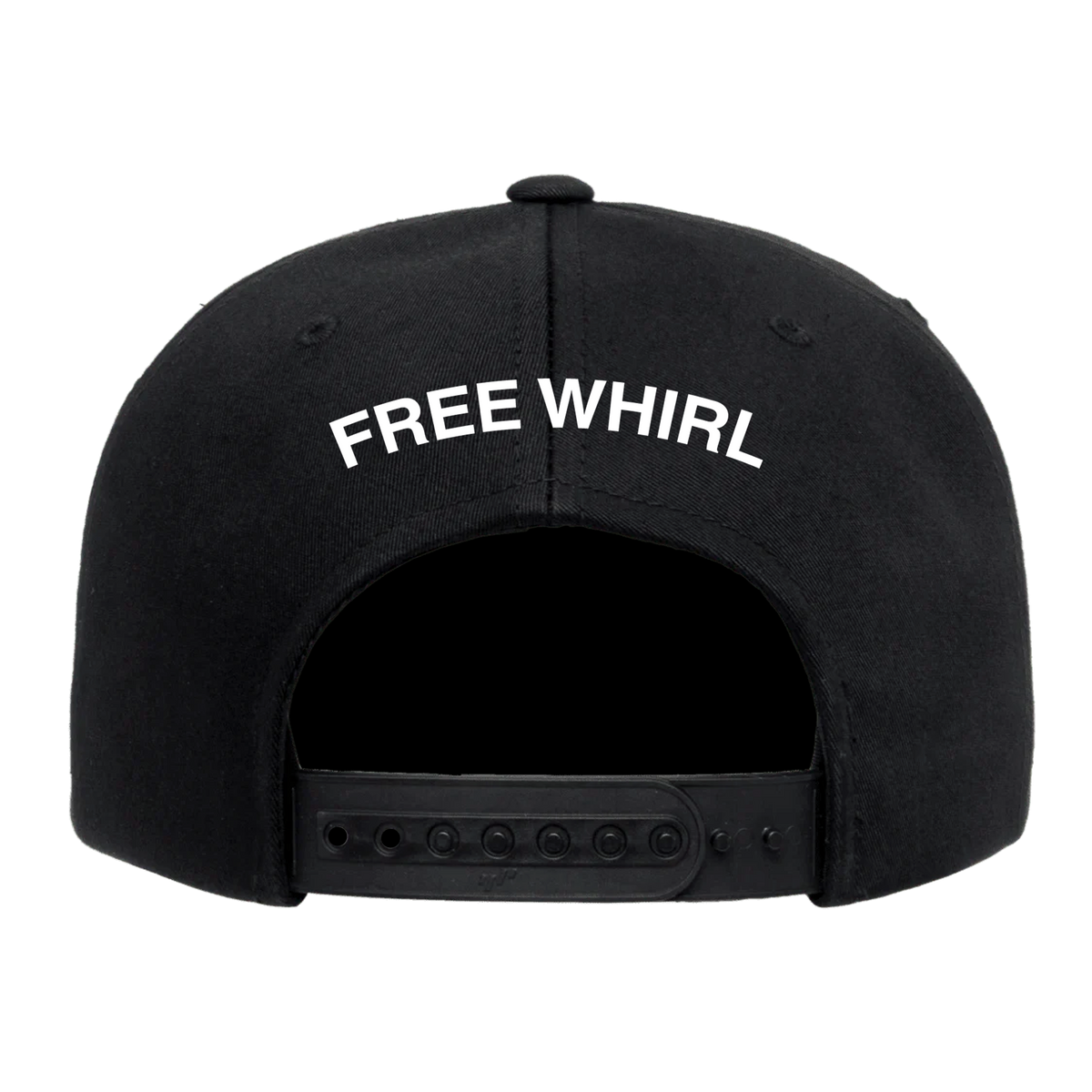 WHIRR - White Logo Snapback Black Hat **PREORDER**