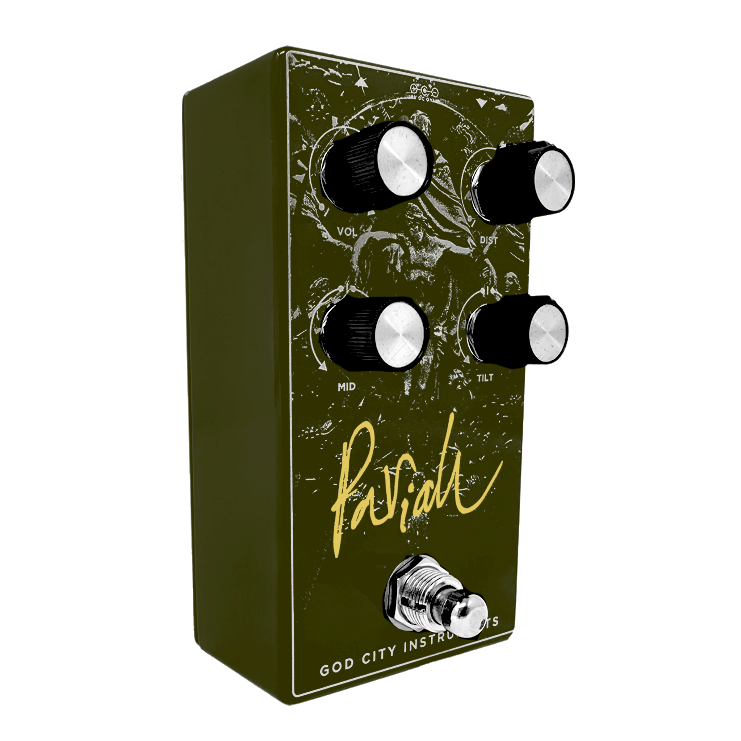 Pariah Pedal - Army Green