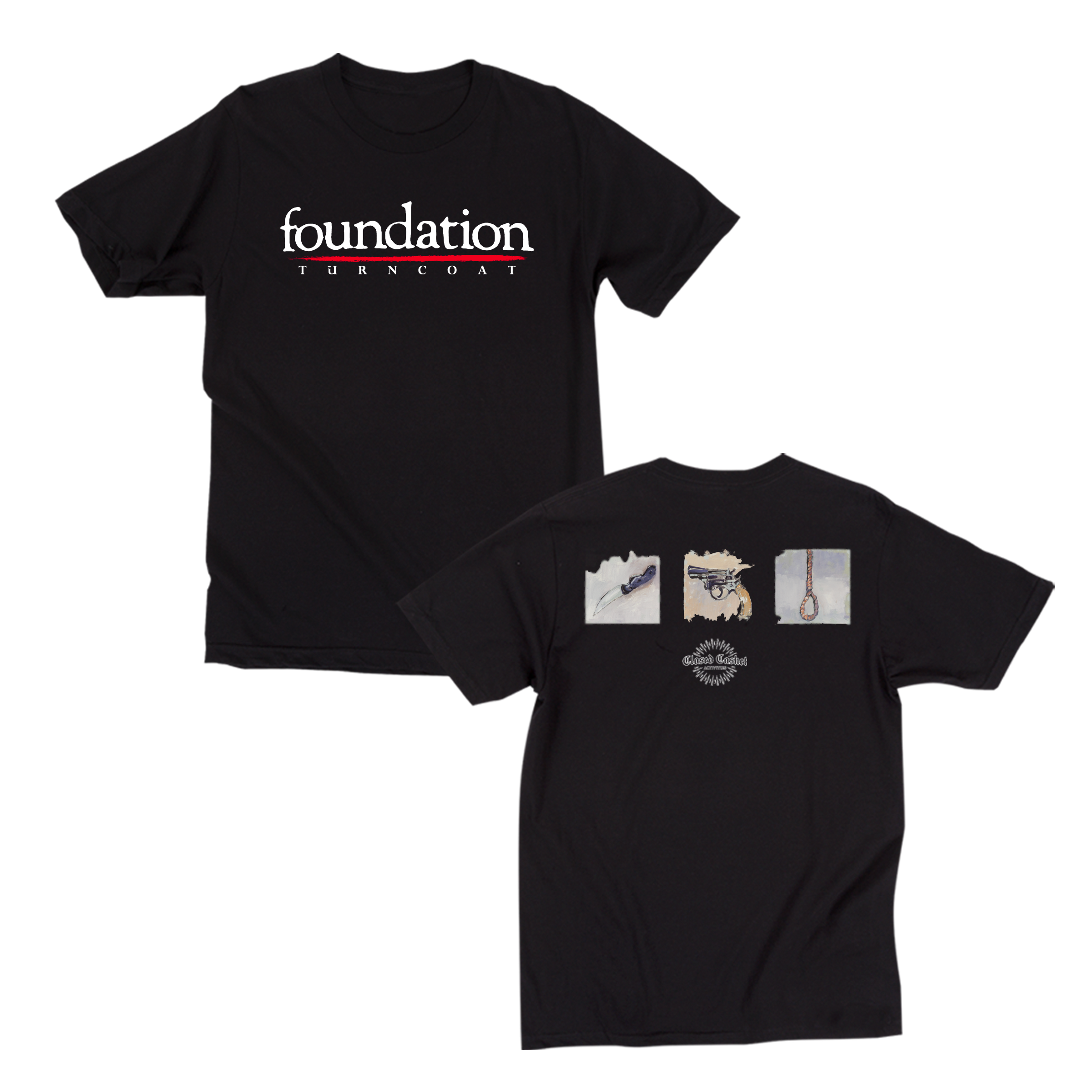 Foundation Turncoat T-Shirt Black