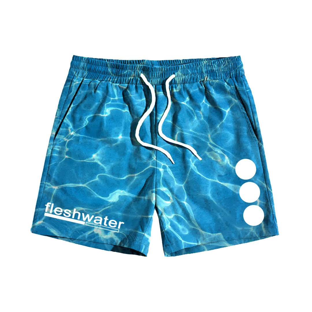 Fleshwater Three Dot Mesh Shorts