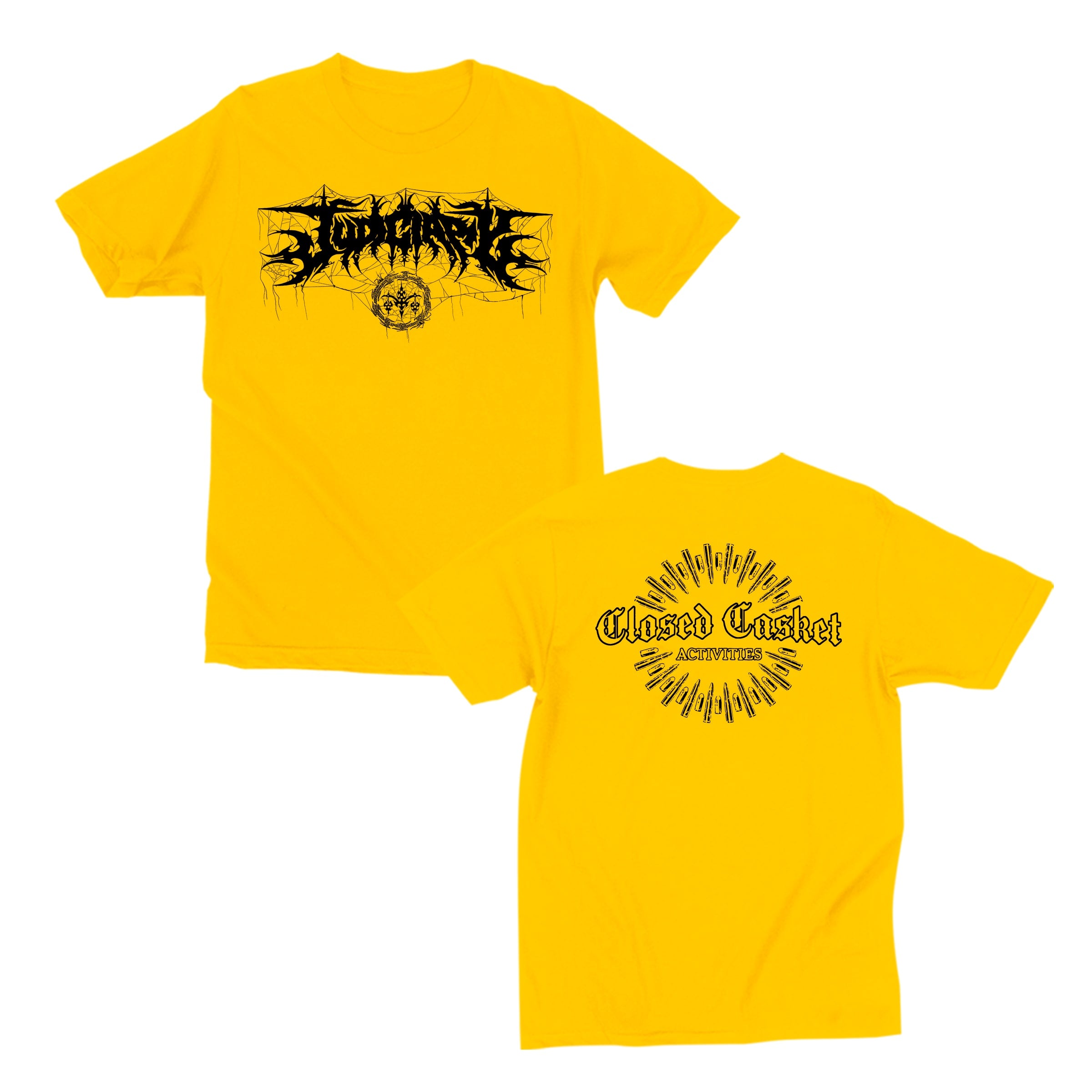 Judiciary - Web Logo Yellow T-Shirt