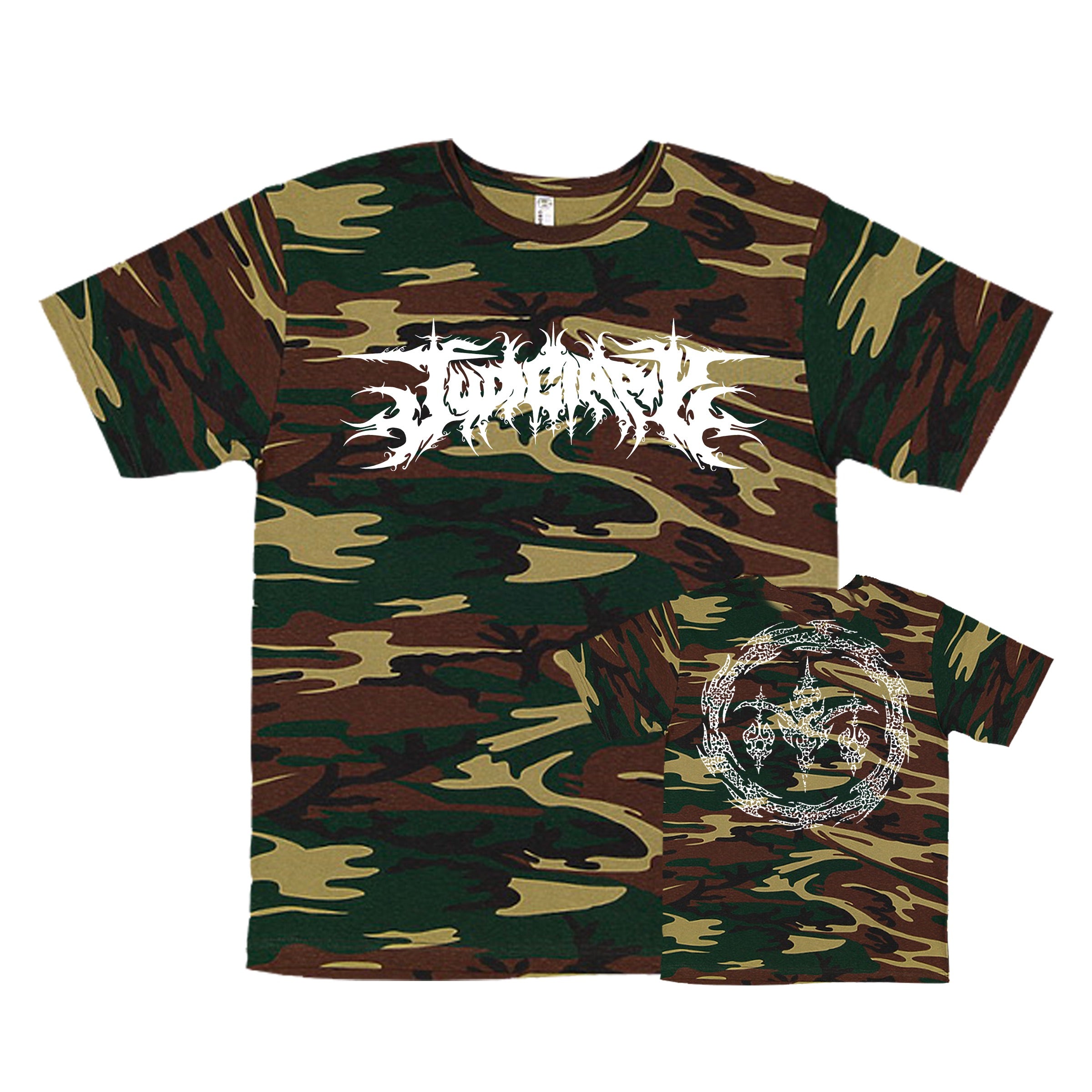 Judiciary - Logo Woodlands Camo T-Shirt